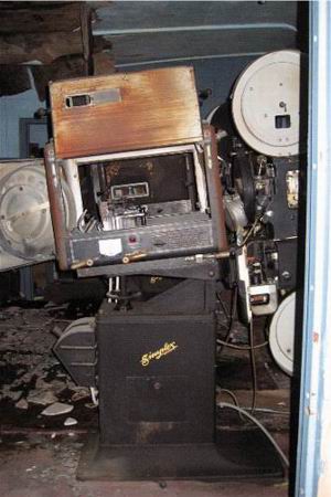 Tawas Drive-In Theatre - INSIDE PROJECTION BOOTH FROM DAN MARTIN